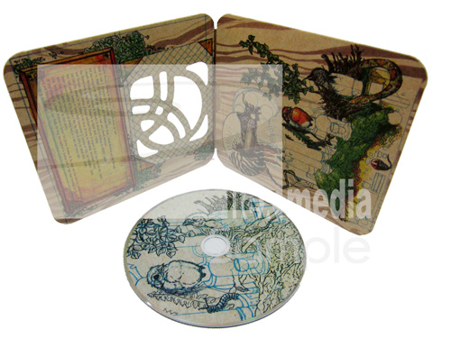 4pp Custom Die-cut pack
